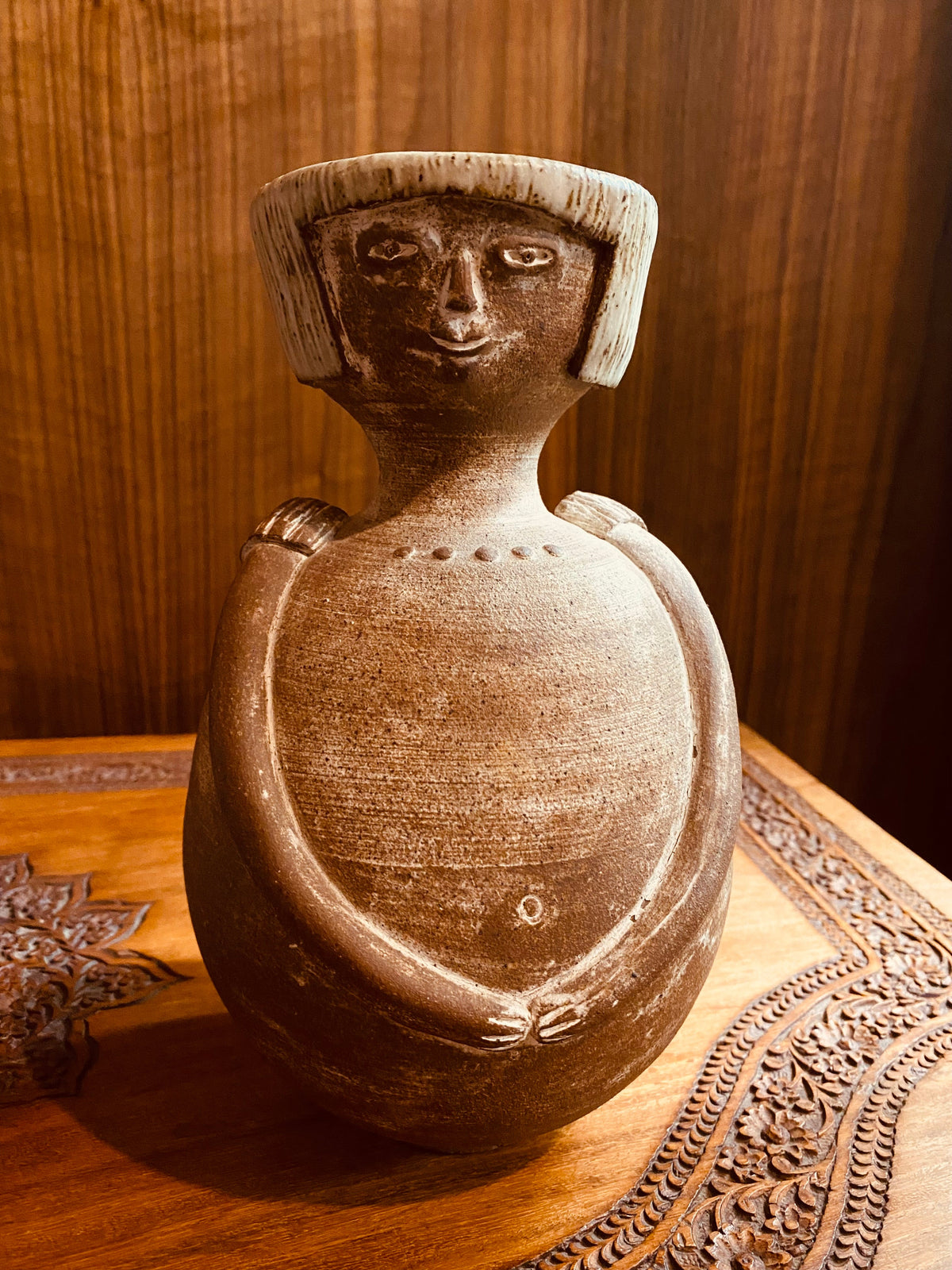 Midcentury Figure vase