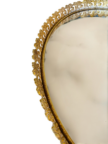 Ornate Gold Oval Perfume Tray