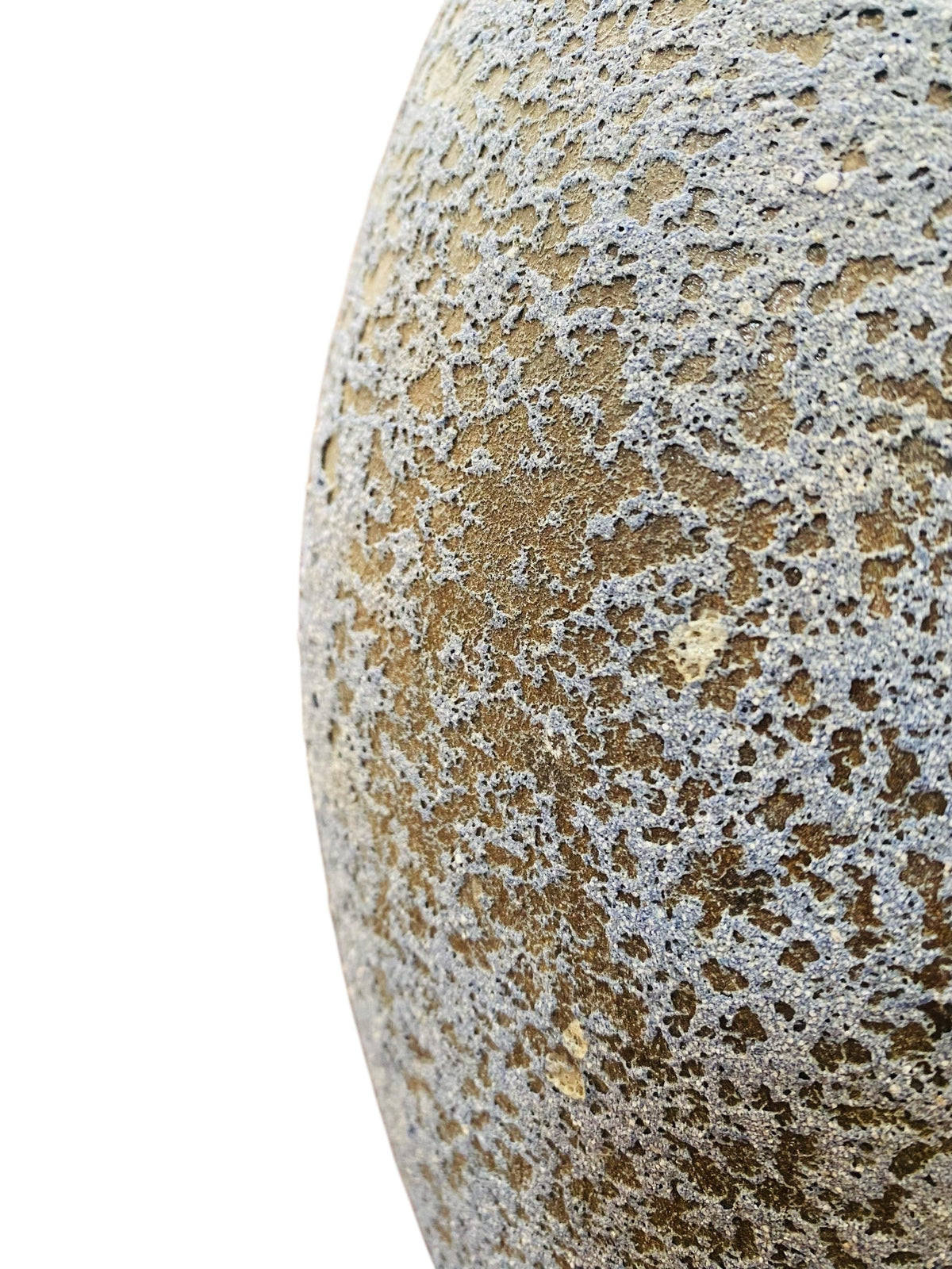 Lavender Lava Glaze Weed Pot