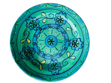 Set of Four Distinct Beautiful Hand Painted Floral Plates from Hungry