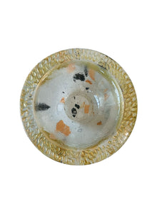 Hand Blown Art Glass with Hints of Gold