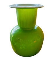 Lime Green Holmegaard Empoli Glass