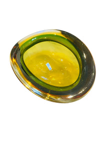 1960s Murano Sommerso Glass Bowl from Seguso Vetri Darte