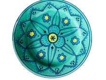 Set of Four Distinct Beautiful Hand Painted Floral Plates from Hungry