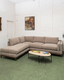 Lisette Sectional in Chandler Cocoa