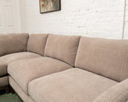 Lisette Sectional in Chandler Cocoa
