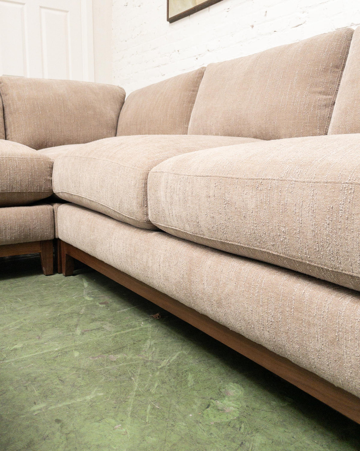 Lisette Sectional in Chandler Cocoa