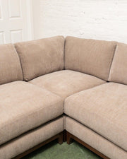 Lisette Sectional in Chandler Cocoa