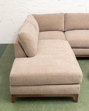 Lisette Sectional in Chandler Cocoa