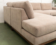 Lisette Sectional in Chandler Cocoa