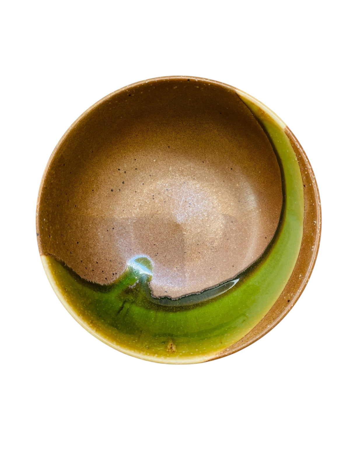 Celadon Green and Brown Glazed Bowl