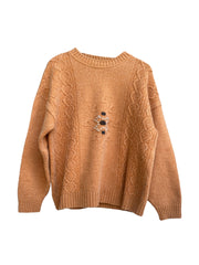 Ted Lapidus Camel Beige Sweater