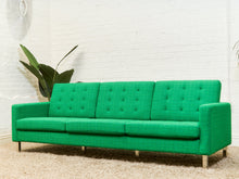 Don Sofa in Grass Green Tweed