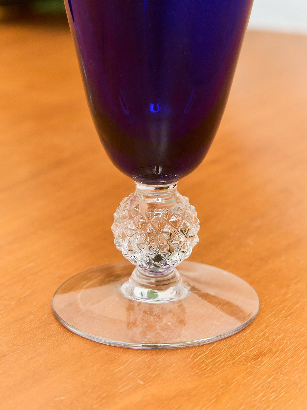 Vintage 1930s Morgantown Ritz Blue Tumblers