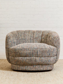 Rowan Swivel Chair in Casbah Fabric