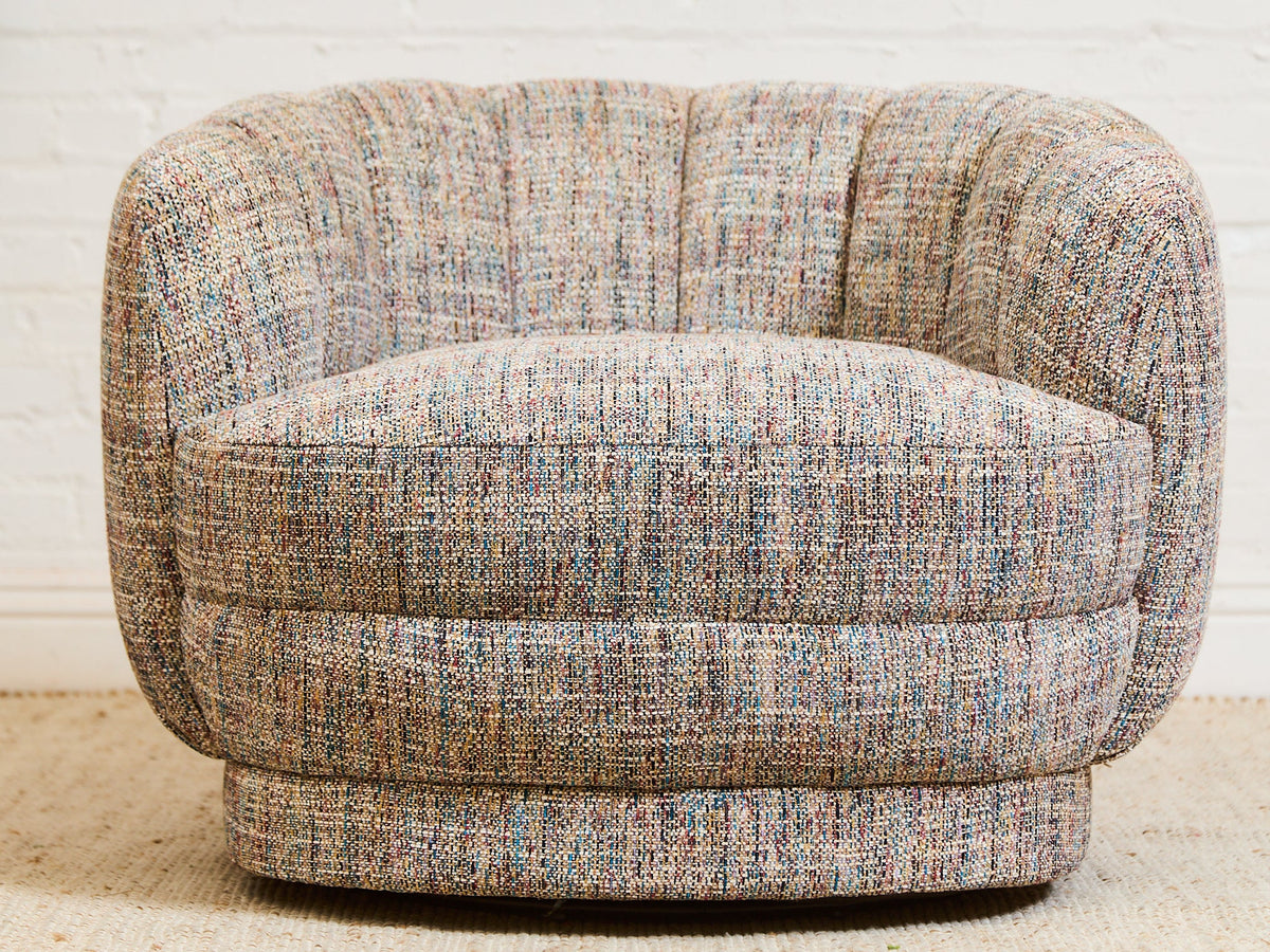 Rowan Swivel Chair in Casbah Fabric