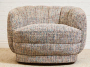 Rowan Swivel Chair in Casbah Fabric