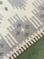 Vintage Gray Kilm Rug