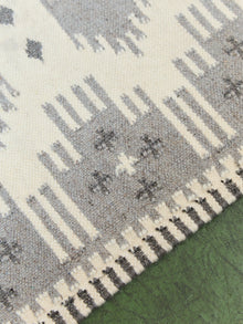 Vintage Gray Kilm Rug