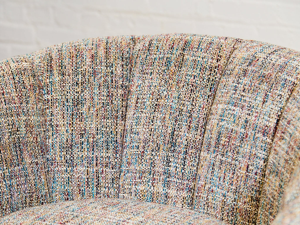 Rowan Swivel Chair in Casbah Fabric