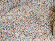 Rowan Swivel Chair in Casbah Fabric