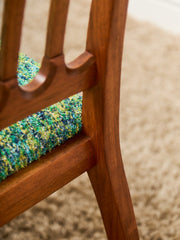 Restored Vintage Spindle Dining Chairs