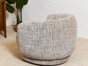Rowan Swivel Chair in Casbah Fabric