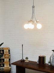 Scolari Vintage Chrome Pendant Chandelier