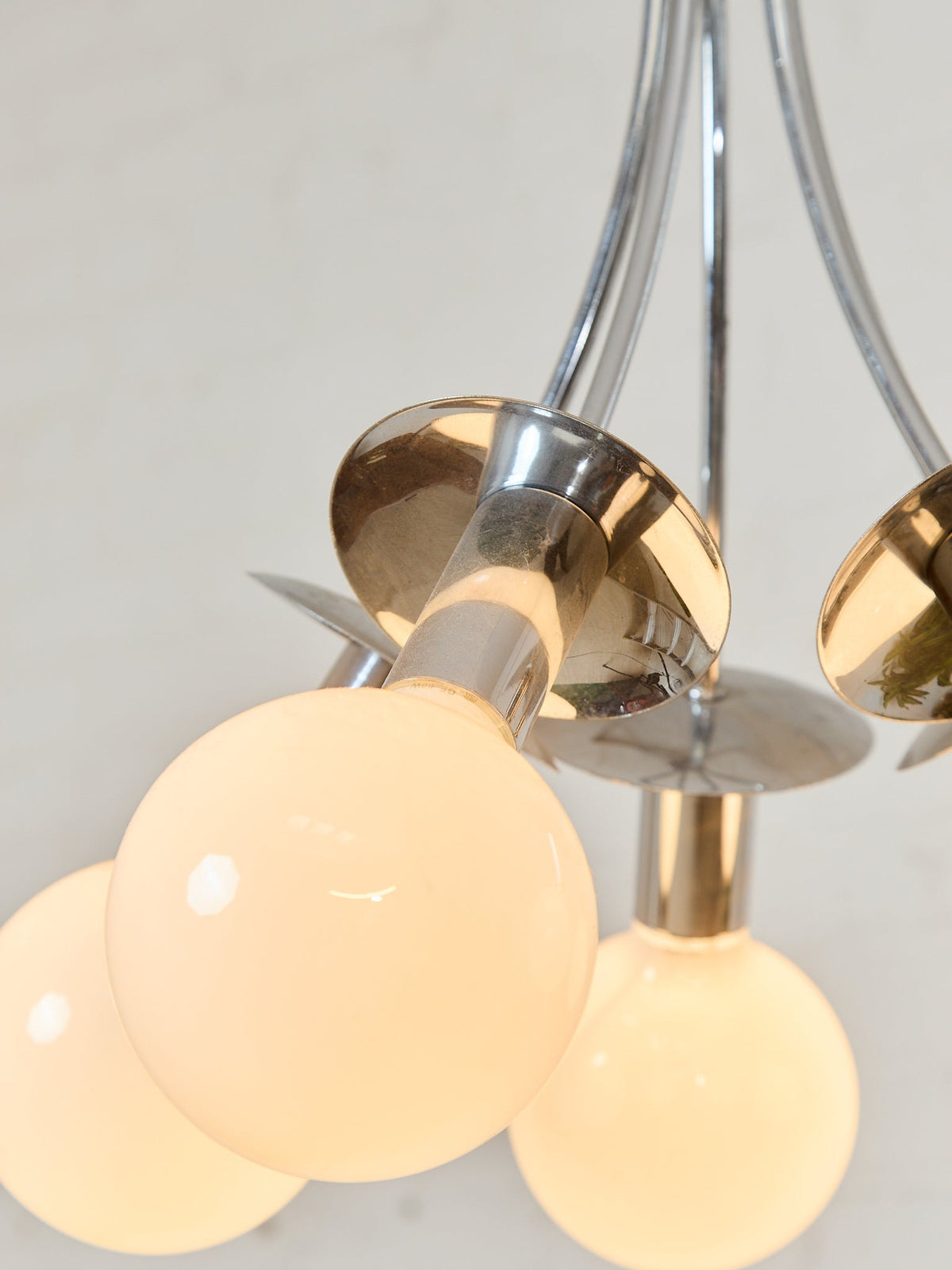 Scolari Vintage Chrome Pendant Chandelier