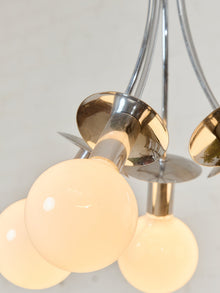 Scolari Vintage Chrome Pendant Chandelier