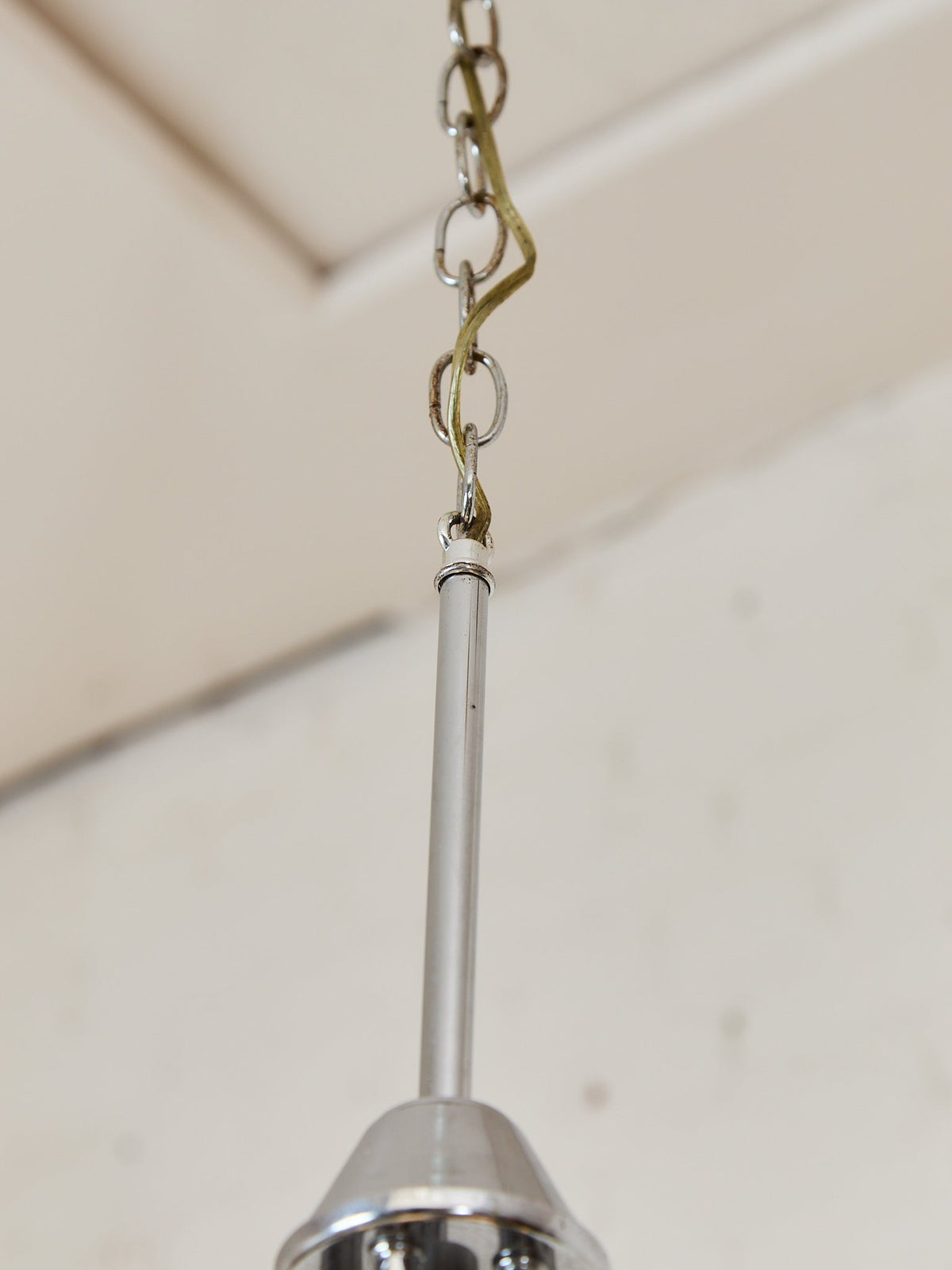 Scolari Vintage Chrome Pendant Chandelier