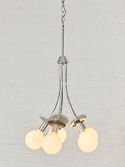 Scolari Vintage Chrome Pendant Chandelier