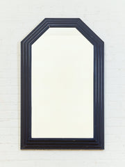 Blue Post Modern Mirror