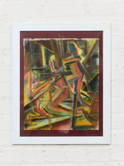 Warriors by Mid Century Artist Signed SS Osder