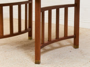 Expandable Dining Table with Sculptural Base Restored