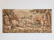 Vintage French Tapestry Large Framed