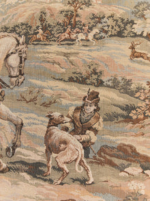 Vintage French Tapestry Large Framed