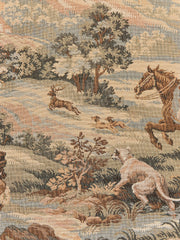 Vintage French Tapestry Large Framed