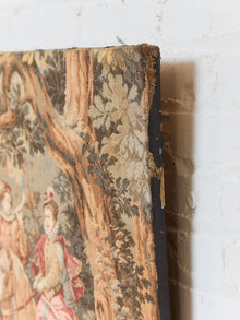 Vintage French Tapestry Large Framed