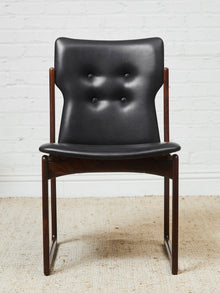 Rare Set of Danish Vamdrup Stolefabrik Rosewood Dining Chairs