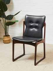Rare Set of Danish Vamdrup Stolefabrik Rosewood Dining Chairs