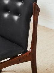 Rare Set of Danish Vamdrup Stolefabrik Rosewood Dining Chairs