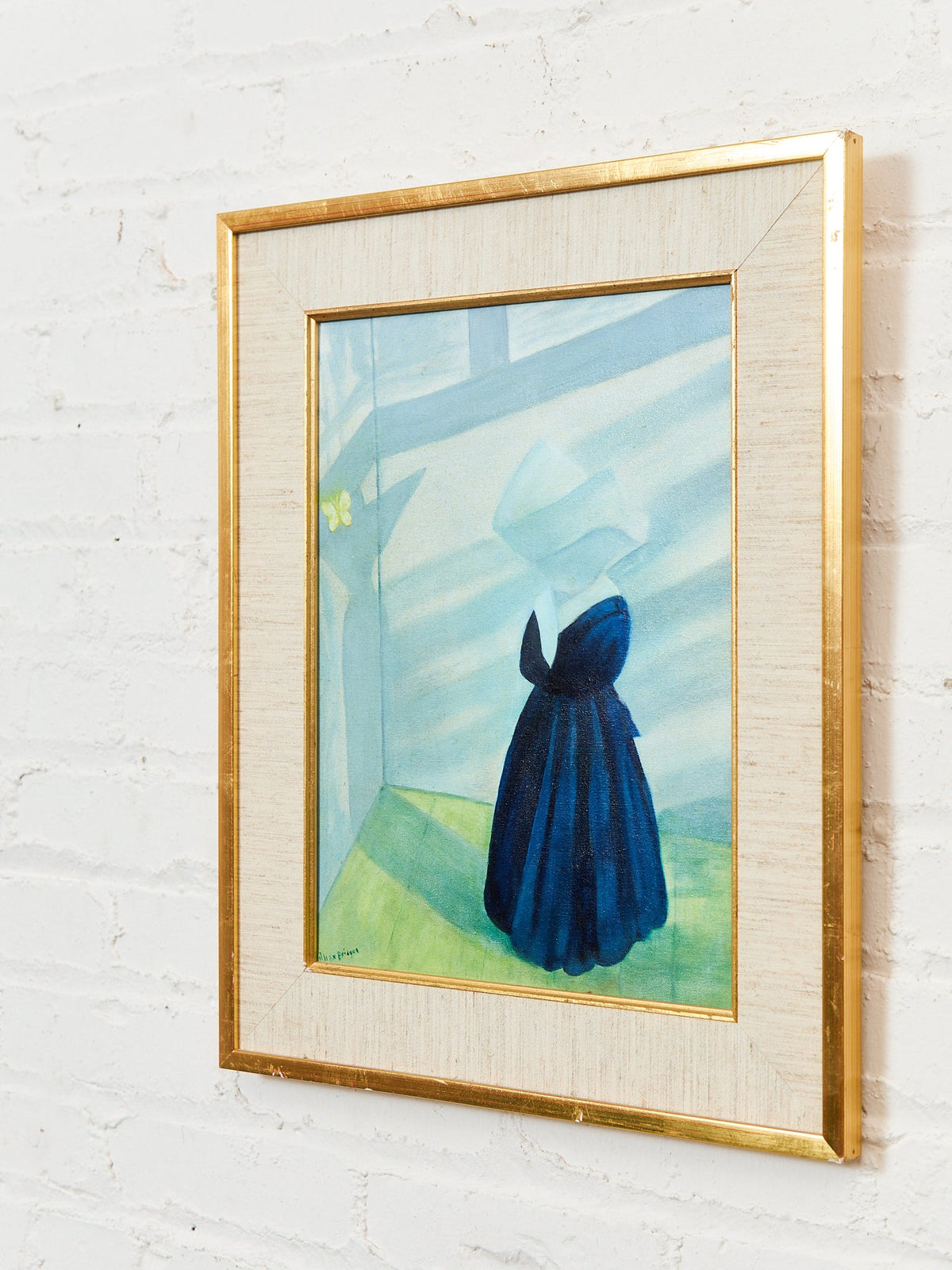 Nun of your Business by Jillian Bridget Oil Painting