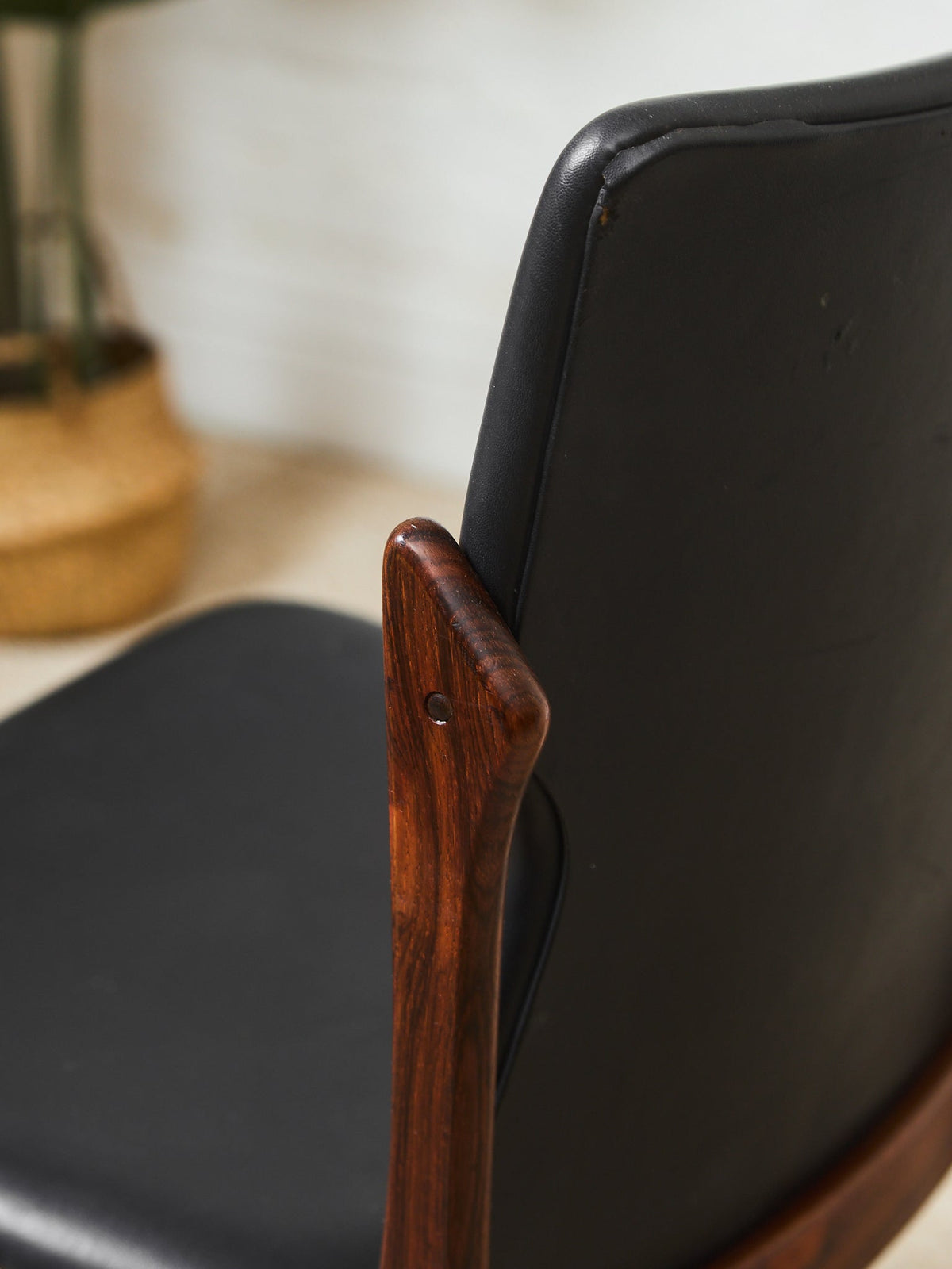 Rare Set of Danish Vamdrup Stolefabrik Rosewood Dining Chairs