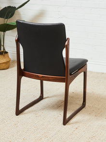 Rare Set of Danish Vamdrup Stolefabrik Rosewood Dining Chairs