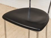 Arper Italy Leather Counter Stool