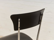 Arper Italy Leather Counter Stool