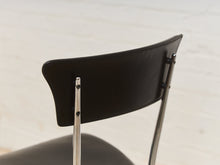 Arper Italy Leather Counter Stool