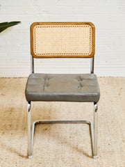 Grey Seat Rattan Chair