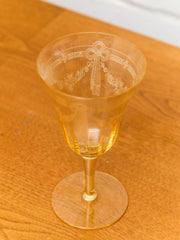 Tiffin Franciscan Art Deco Wine Glasses set of 6
